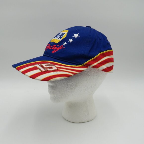 NAPA Racing Hat Patriotic Cap Auto Parts Race‎ Car Number 15 Waltrip Stars - Picture 2 of 9